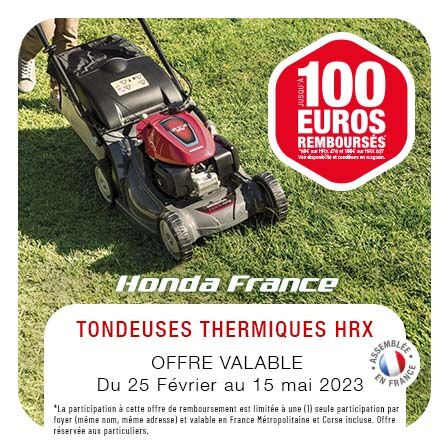 Offre de remboursement