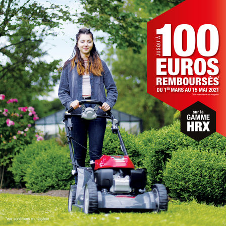 opération cashback Honda Jardin